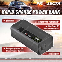 PROJECTA 5000mAh Rapid Charge Portable Power Bank - Fast Charging