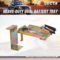 Projecta Heavy-Duty Dual Battery Tray for Toyota Hilux Fortuner 126 Series 2.8L