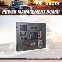 Projecta 12V DC Power Managment Board Heavy-Duty Input/Output Battery Connectors