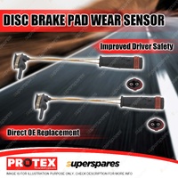 Front Protex Brake Pad Wear Sensors for Mercedes Benz A150 A170 A180 A200 W169