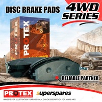 4 Front Protex 4WD Brake Pads for Isuzu D-Max 2WD Without High Ride Suspension
