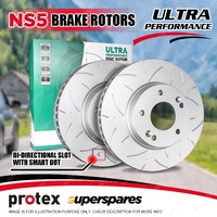 Protex Frt NS5 Brake Rotors for Holden Commodore One Tonner Crewman VT VX VY VZ