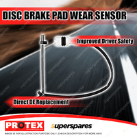 Protex Front Disc Brake Pad Wear Sensor for Porsche Boxster Cayman 987 2.7L