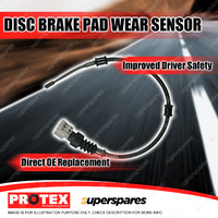 Protex Rear Disc Brake Pad Wear Sensor for Lexus LS400 UCF10 8/92-10/94