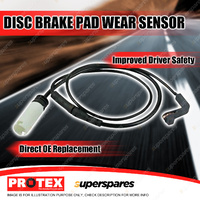 Protex Rear Disc Brake Pad Wear Sensor for BMW 530d 530i E61 3/04-1/07