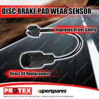 Protex Front Disc Brake Pad Wear Sensor for BMW 628Csi 630 633 635 E24