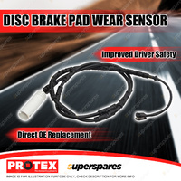 Protex Rear Disc Brake Pad Wear Sensor for BMW 118d E87 120i 123 125 135 E82 E88
