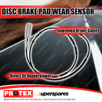 Protex Rear Brake Pad Wear Sensor for BMW X1 sDrive 18d i 20d i 23dx 25ix E84