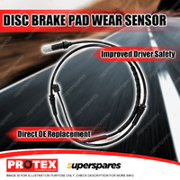 Protex Front Brake Pad Wear Sensor for BMW 520 d i 528 530 535 550 F10 F11 F07