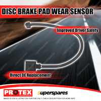Protex Front Disc Brake Pad Wear Sensor for Volkswagen Touareg Front PR 1LG 1LJ