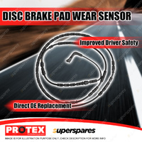 Protex Front Disc Brake Pad Wear Sensor for BMW X1 sDrive 18d 18i 20d E84