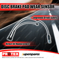 Protex Front Disc Brake Pad Wear Sensor for Mini Cooper S One F55 F56 14-on