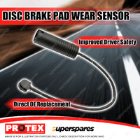 Protex Front Disc Brake Pad Wear Sensor for BMW 840Ci E31 5/89-4/99