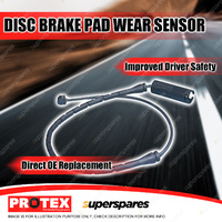 Protex Front Disc Brake Pad Wear Sensor for BMW 728i 730iL 735i 735iL 740iL E38