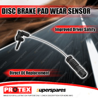 Protex Rear Disc Brake Pad Wear Sensor for Mercedes Benz CLK55 320 430 A208 C208