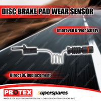 Protex Rear Disc Brake Pad Wear Sensor for Volkswagen LT35 LT35 LT46 96-on