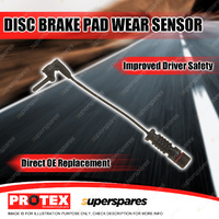 Protex Front Brake Pad Wear Sensor for Mercedes Benz 380SE A140 A160 A190 W168