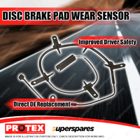 Protex Front Brake Pad Wear Sensor for Mini Cooper R50 Cooper S R53 Cabrio R52