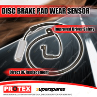 Protex Front Brake Pad Wear Sensor for BMW 520 523 525 530 540 545 550 E60 E61