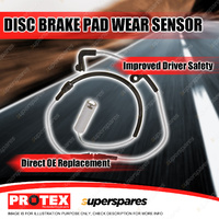 Protex Rear Disc Brake Pad Wear Sensor for BMW 735 740 745 750 760 E65 E66