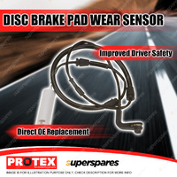 Protex Front Disc Brake Pad Wear Sensor for BMW 735 740 745 750 760 E65 E66