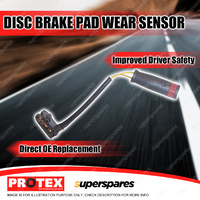 Protex Front Disc Brake Pad Wear Sensor for Mercedes Benz V250d 447 Viano W639