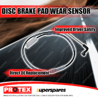 Protex Front Disc Brake Pad Wear Sensor for BMW X1 sDrive 23dx E84