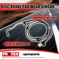 Protex Rear Disc Brake Pad Wear Sensor for Land Rover Discovery III IV 04-on