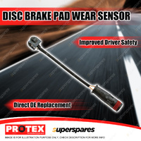 Protex Rear Brake Pad Wear Sensor for Mercedes Benz CLK63 A209 C209 E63 W212