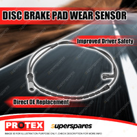Protex Rear Disc Brake Pad Wear Sensor for BMW X6 xDrive 35d i 50i X6M E71