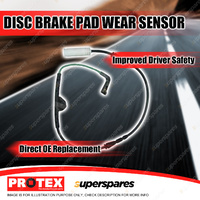 Protex Front Disc Brake Pad Wear Sensor for BMW 123 130 135 320 E82 87 90 93