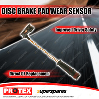 Protex Rear Disc Brake Pad Wear Sensor for Volkswagen Crafter 4/06-11