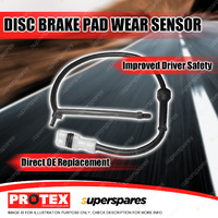 Protex Rear Disc Brake Pad Wear Sensor for Porsche Boxster 986 S Cayman S