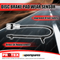 Protex Front Disc Brake Pad Wear Sensor for Porsche Boxster 986 Boxster S