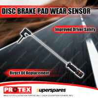 Protex Front Brake Pad Wear Sensor for Mercedes Benz AMG G63 W463 5.5L 11/15-On