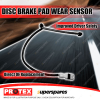 Protex Rear Brake Pad Wear Sensor for Porsche 944 Turbo 2.5L Coupe 1986-1991