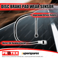 Protex Front Brake Pad Wear Sensor for Porsche 911 964 993 3.6L 1989-1995