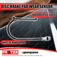 Protex Rear Brake Pad Wear Sensor for Porsche 911 964 993 3.6L 1989-1995