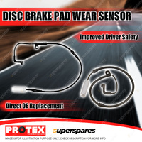 2 x Protex Front Brake Pad Wear Sensors for BMW M5 E60 M6 E63 E64 5.0 2005-2010
