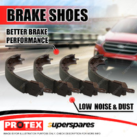 Protex Rear Brake Shoes Set for Toyota Yaris NCP130 131 2013-2014