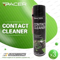 3 x Pacer Contact Cleaner 350G - Quick and Efficient Solutions Rust Prevention