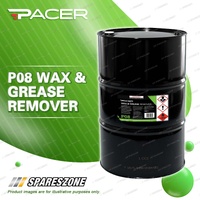 Pacer P08 Wax & Grease Remover 200L - Removes Wax Grease Oils Other Contaminants