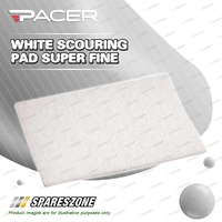 Pacer White Scouring Pad Super Fine - Long-Lasting Performance and Rigorous Use