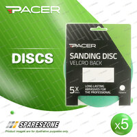 5 x Pacer Abrasive Discs Diameter 150mm 6H 400 Grit Sanding Tasks
