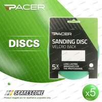 5 x Pacer Abrasive Discs Diameter 150mm 6H 600 Grit Sanding Tasks