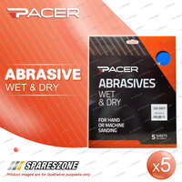 5 Pacer Wet&Dry Sandpaper 320 Grit For Achieving High-Quality Surface Refinement
