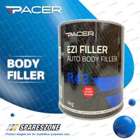1 x Pacer R43 Ezi Body Filler 4Kg Super Smooth Multi-purpose Filler