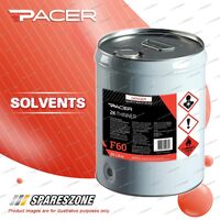 1 x Pacer F60 2K Thinners 20 Litre Solvents Premium Quality Brand New