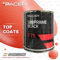 1 x Pacer F75 Subframe Black 4 Litre Top Coats Special UV Absorbing Additives
