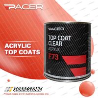 1 x Pacer F73 Top Coat Clear Acrylic 4 Litre Special UV Absorbing Additives